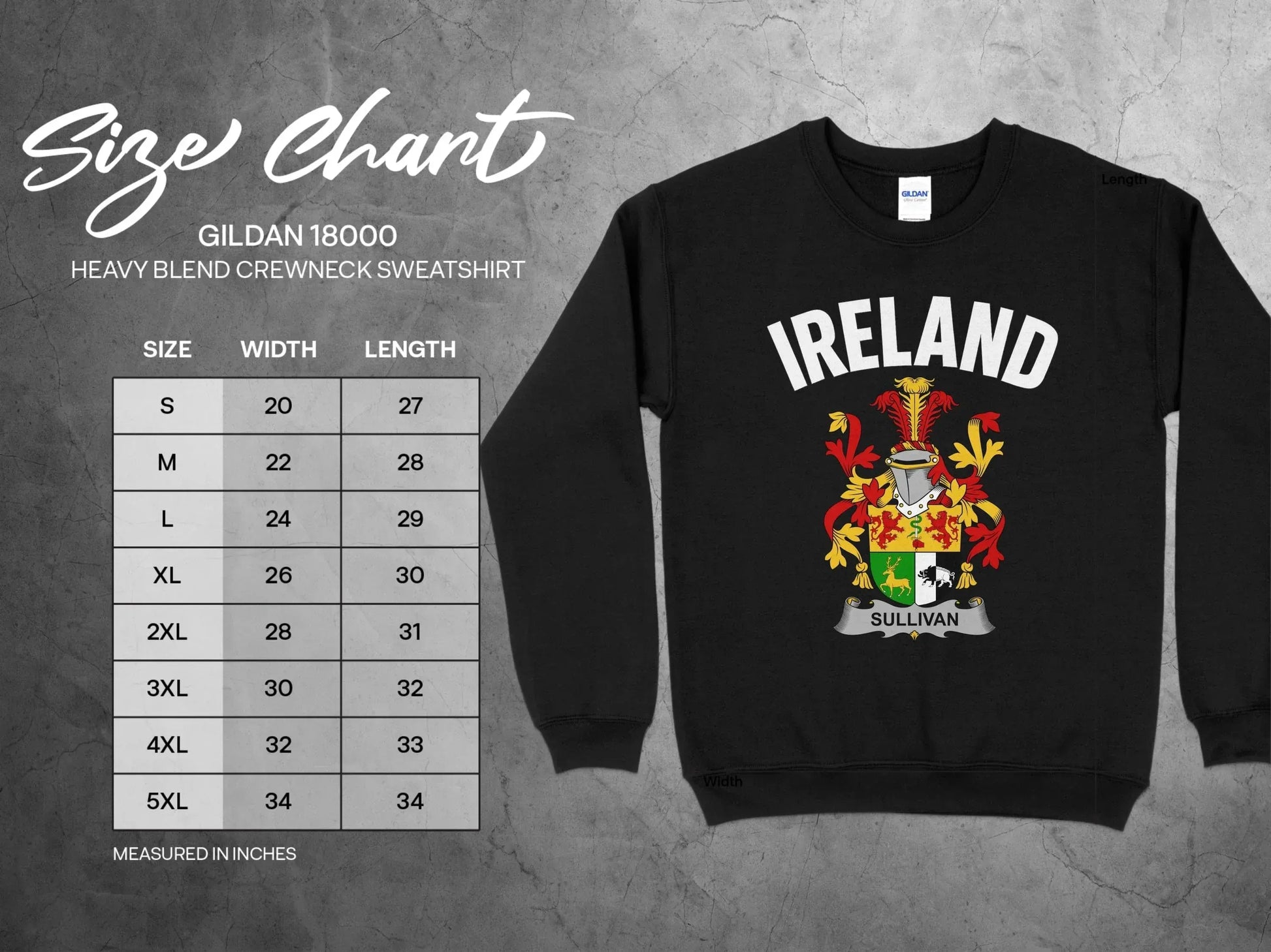 Ireland Sullivan Heavy Blend Crewneck Sweatshirt product