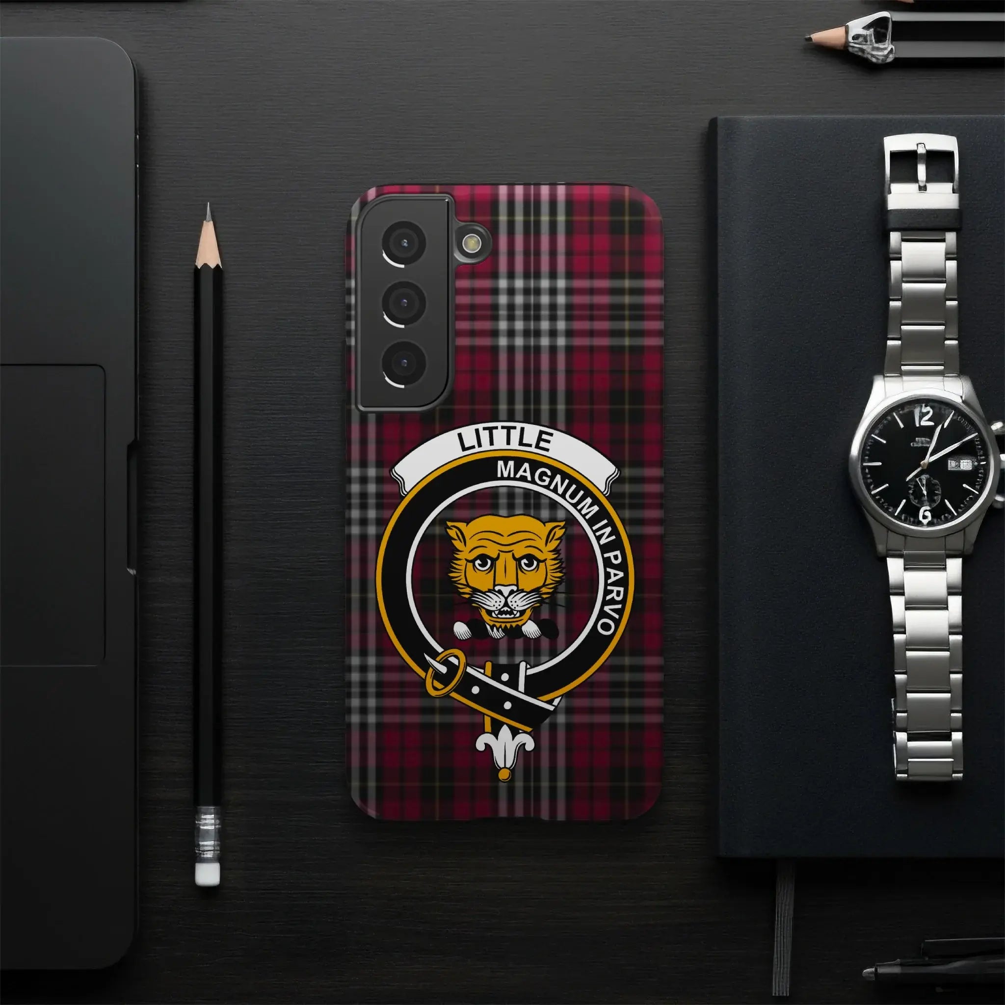 Little Magnum in Parvo Tartan Pattern Phone Case