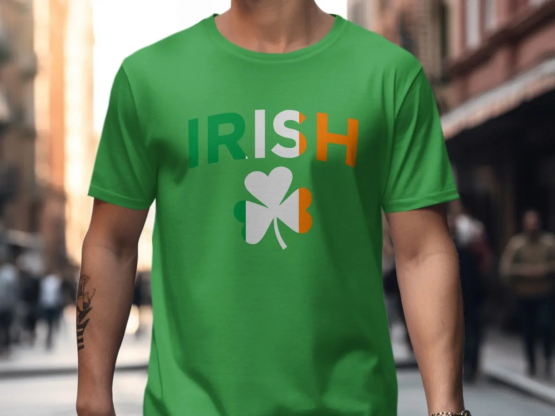 Irish Shamrock Graphic Tee product type