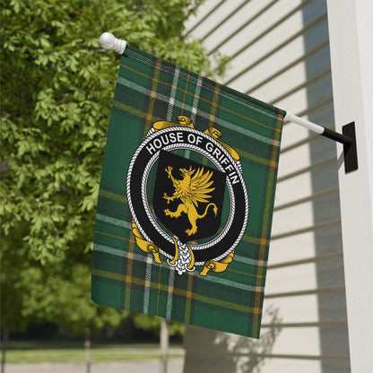 Proud House of Griffin Emblem Flag Stunning Decor