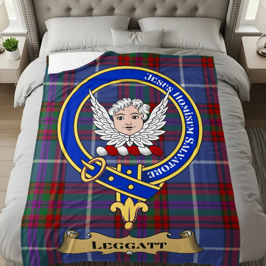 Leggatt Plaid Bedding Blanket Jesus Hominy Salvator Product