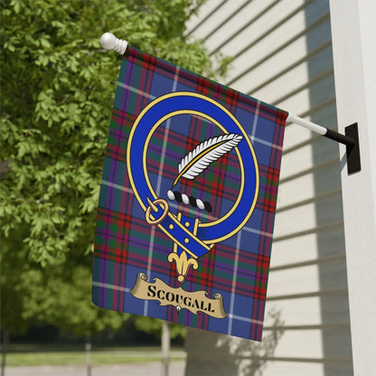 Scougall Tartan Flag Decor Clan Pride Banner product