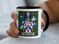Middleton Irish family crest black accent mug