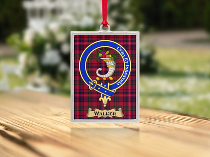 Clan Badge Crest Tartan Pattern Ornament product