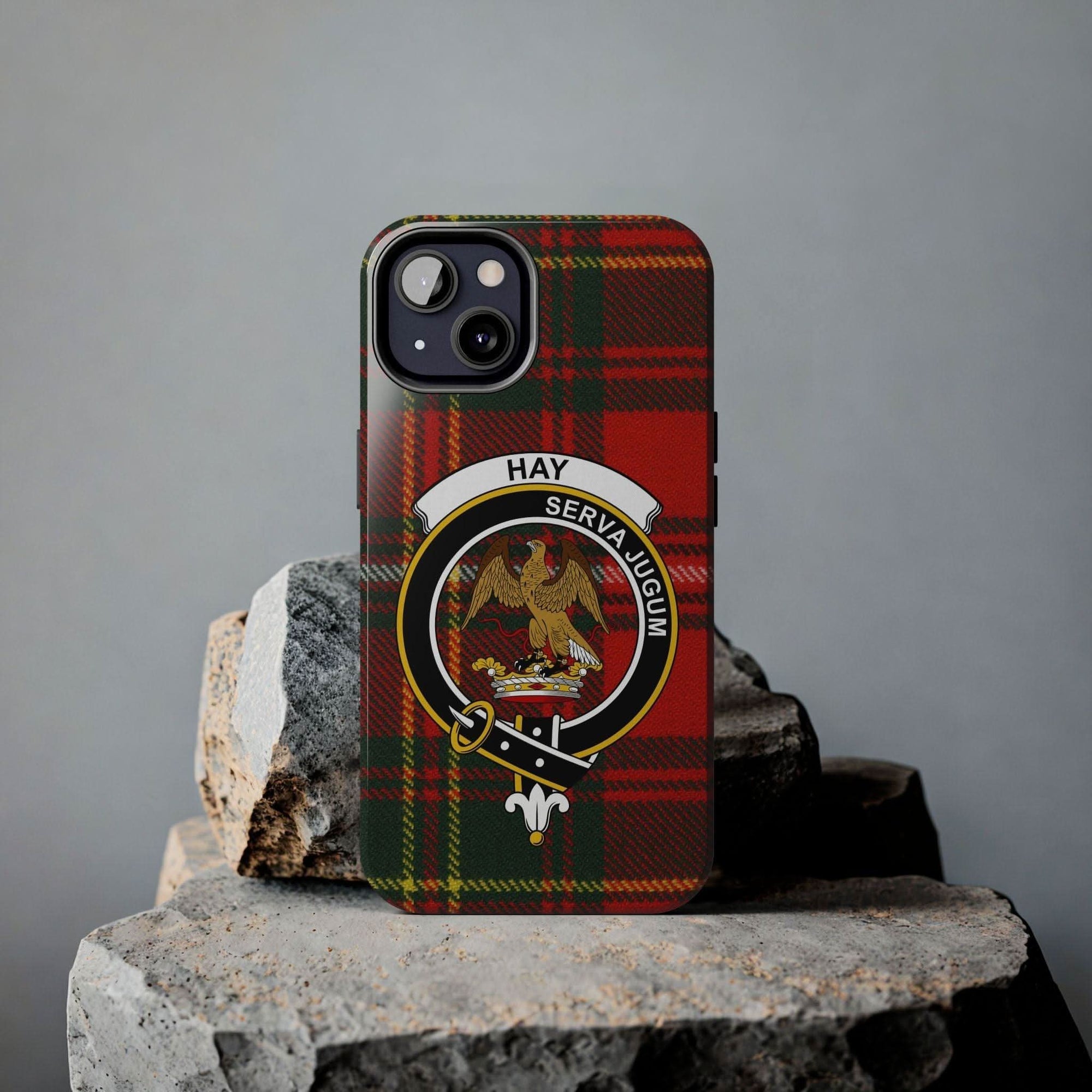 Hay Clan Scottish Tartan Cell Phone Case - Celtic Ancestry Gifts