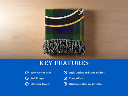 High-Quality and Cozy Soft Fringes Blanket