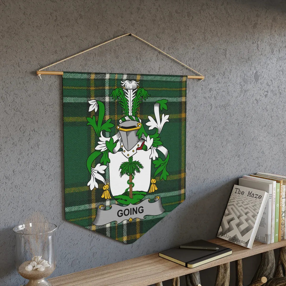 Family Crest with Name Going on Wall Decor product