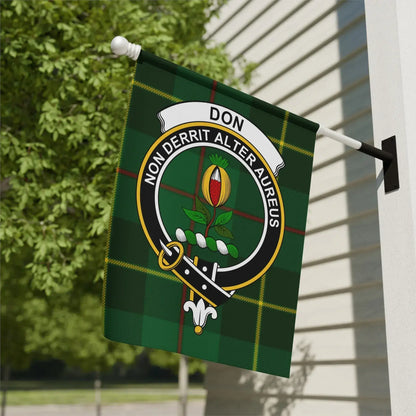 Don Clan Crest Plaid Pattern House Flag product type