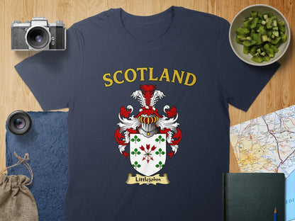 Scotland Littlejohn Family Crest T-Shirt product
