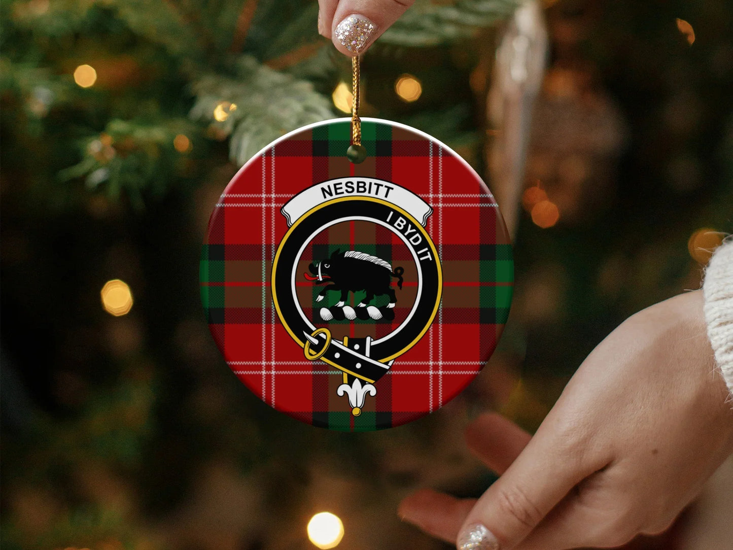 Nesbitt I Byde It Christmas Tree Ornament product type
