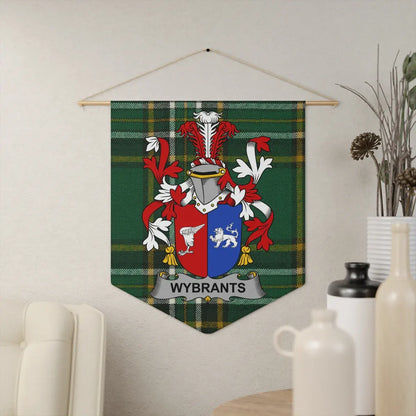 Wyrbrants Coat of Arms Family Crest Wall Hanging product type