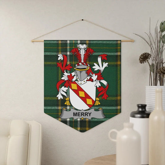 Merry Family Coat of Arms Wall Plaque product type