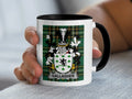 Gallagher Irish family crest black accent mug