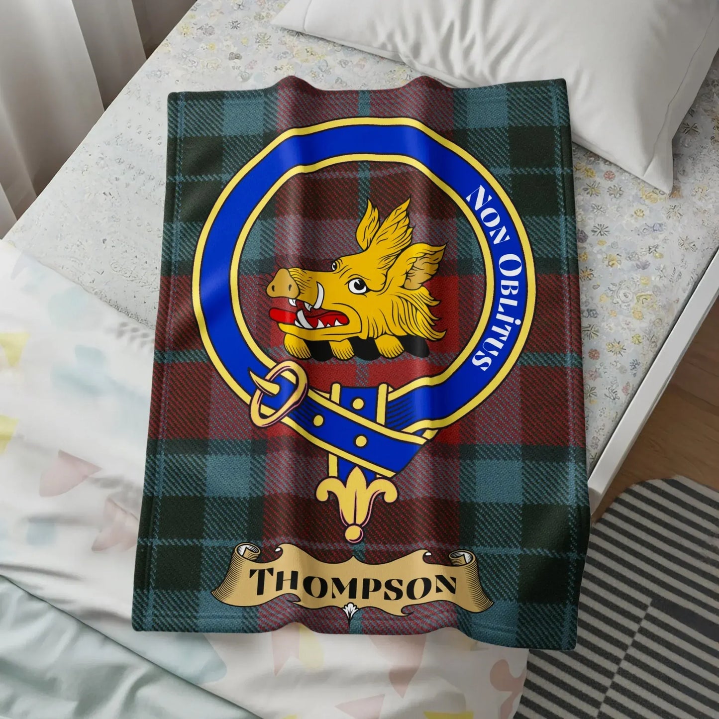 Non Oblitus Thompson Plaid Blanket product