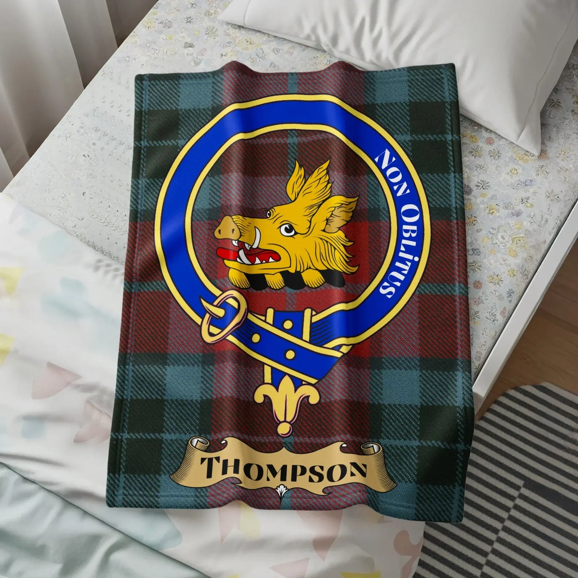 Non Oblitus Thompson Plaid Blanket product