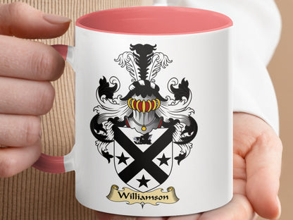 Williamson Scottish Coat of Arms Mug - Living Stone Gifts