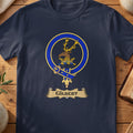 Gilbert Scottish clan crest T-shirt in navy