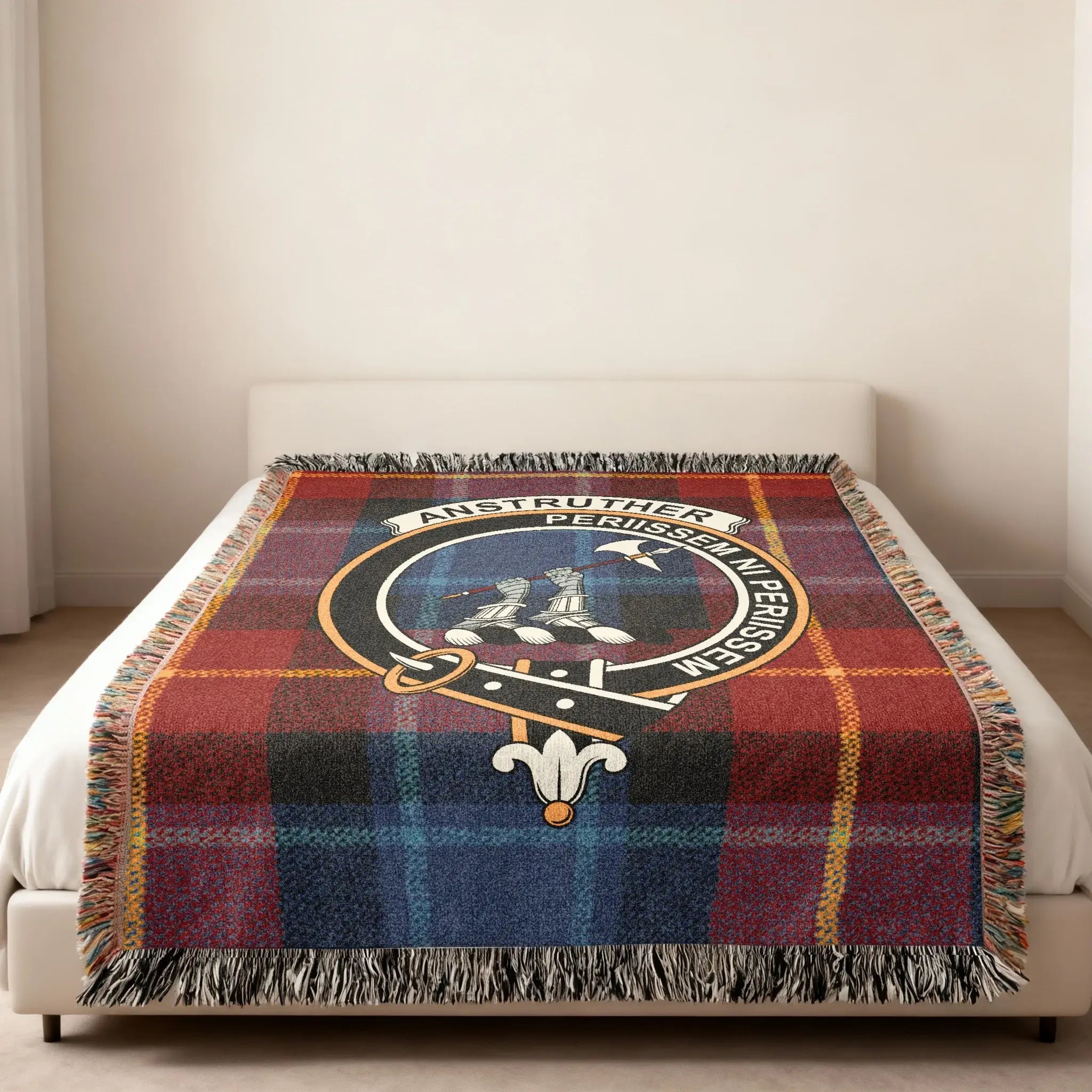 Anstruther Periissem Ni Periissem Tartan Blanket