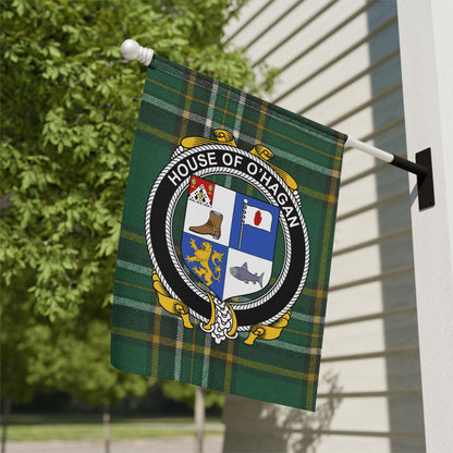 House of O'Hagan Custom Family Crest Flag