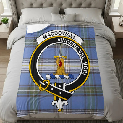Macdowall Vincere Vel Mori Plaid Throw Blanket product