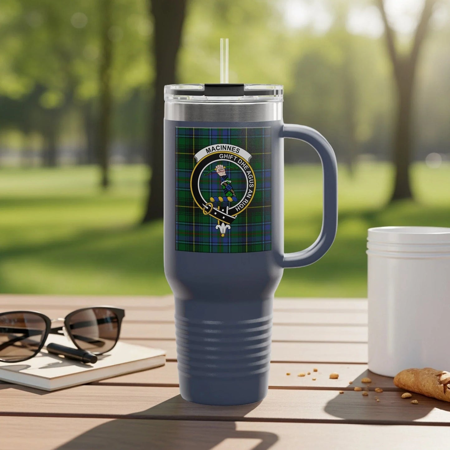 Machinist Chief Patriotic Tartan Drinkware product