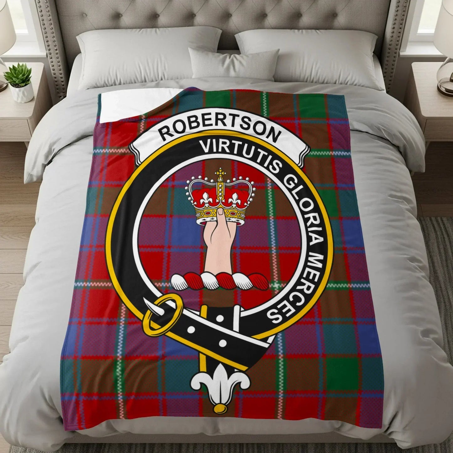 Robertson Virtutis Gloria Merces Blanket product type