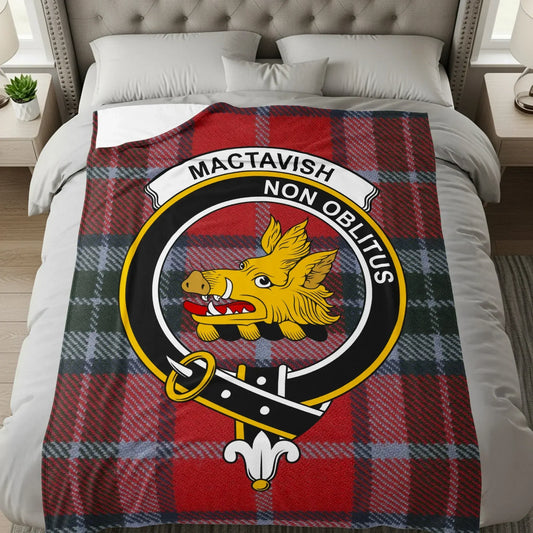 Mactavish Non Oblitus Clan Crest Blanket product