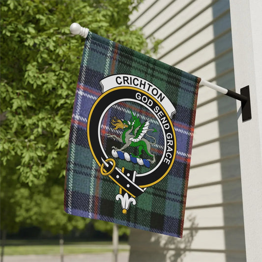 Crichton God Send Grace Plaid Flag product type