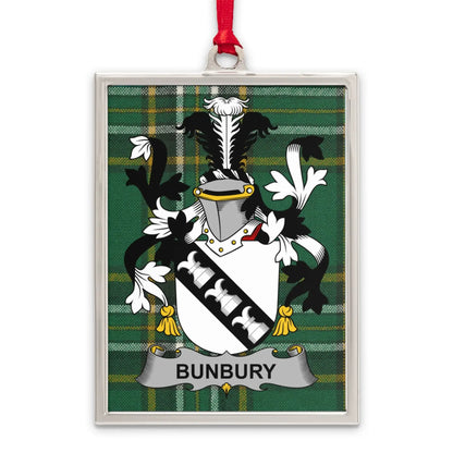 Bunbury Coat of Arms Plaid Background product type