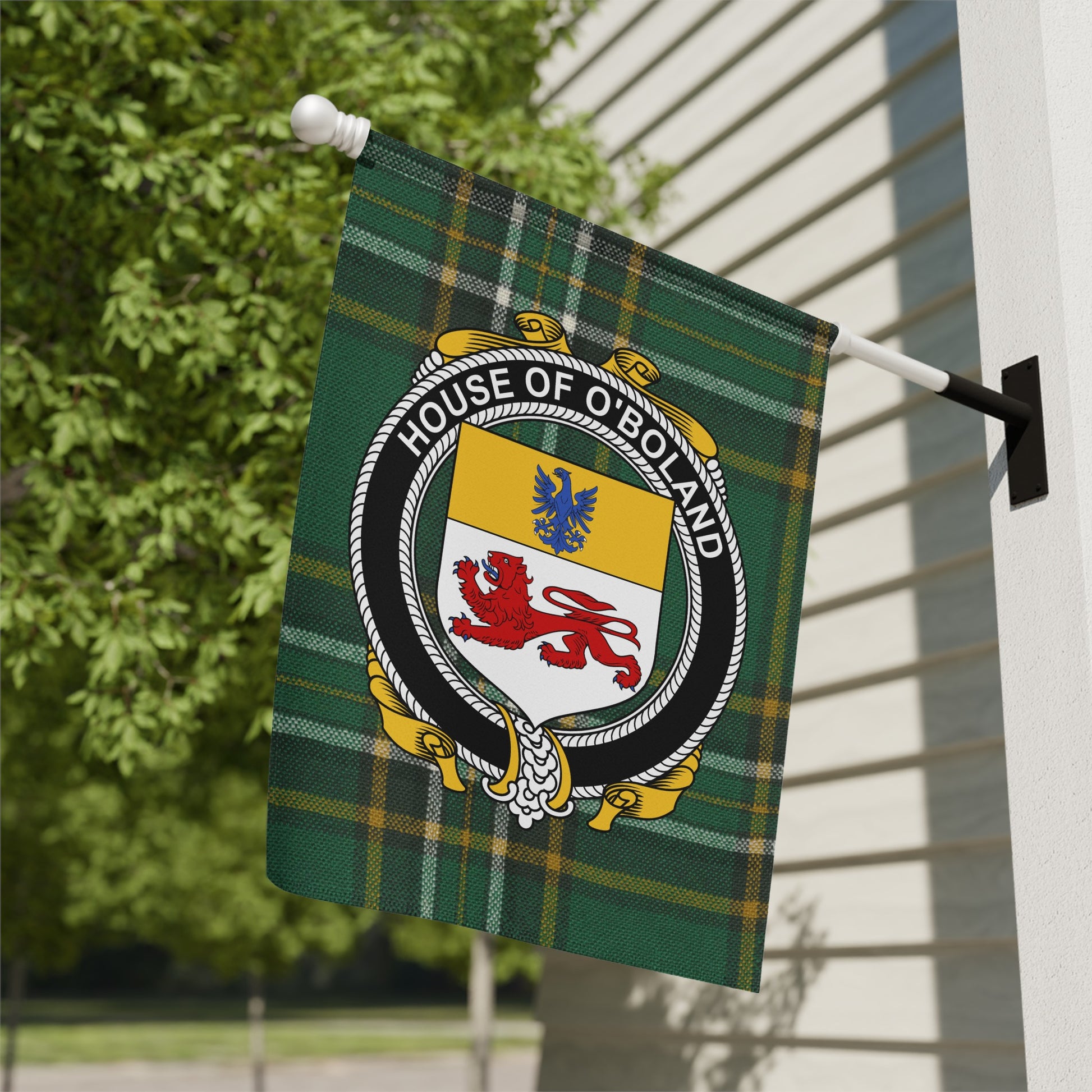 House of O'Boland Crest Outdoor Flag Product