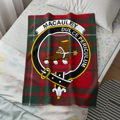 MacAuley Dulce Periculum Red Blanket product type