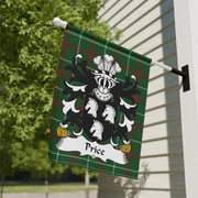 Price Welsh Family Crest Garden Flag | Tartan Heritage Gift