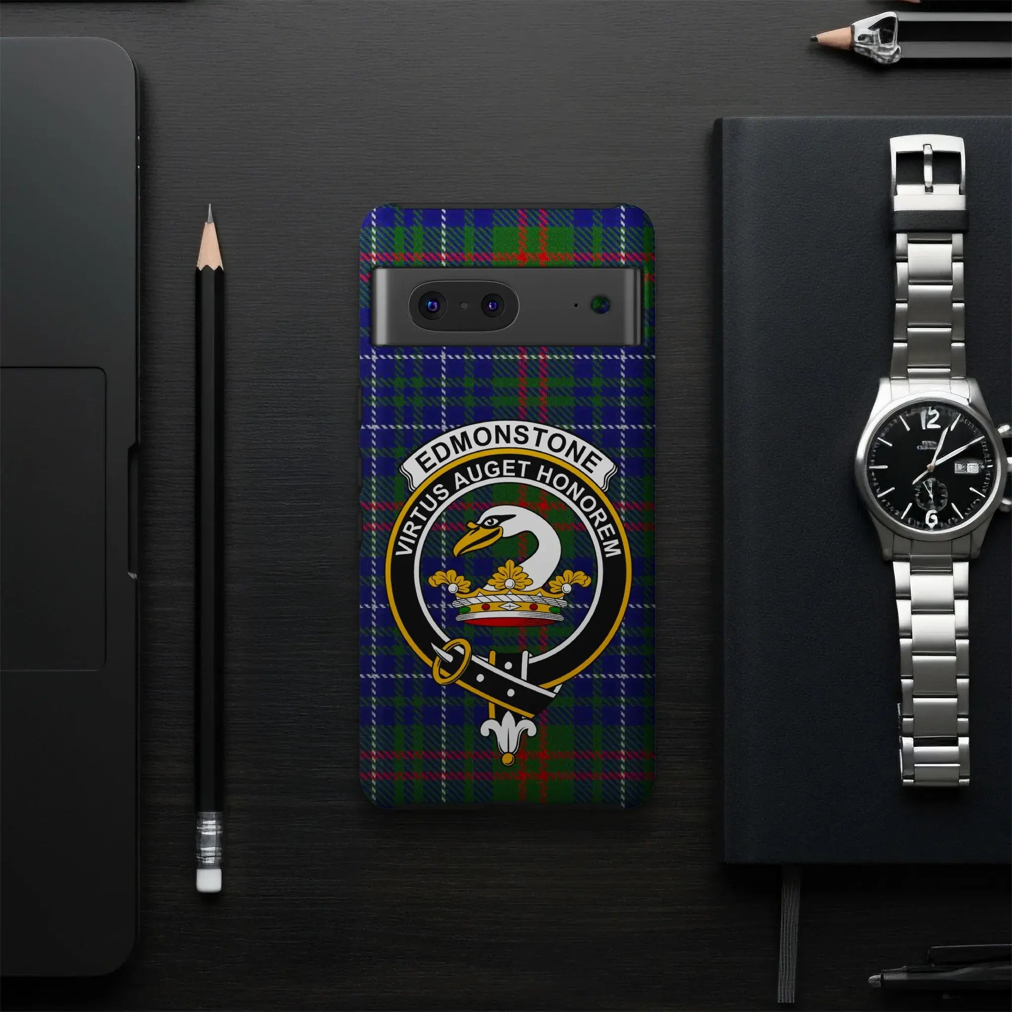 Edmonstone Virtus Auget Honorem Phone Case