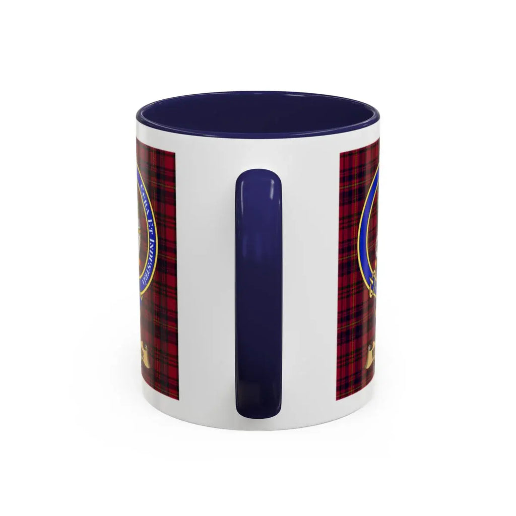 Walker clan crest mug shown in 11 oz and 15 oz sizes