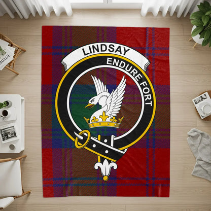Lindsay Endure Fort Emblem Tartan Rug product type