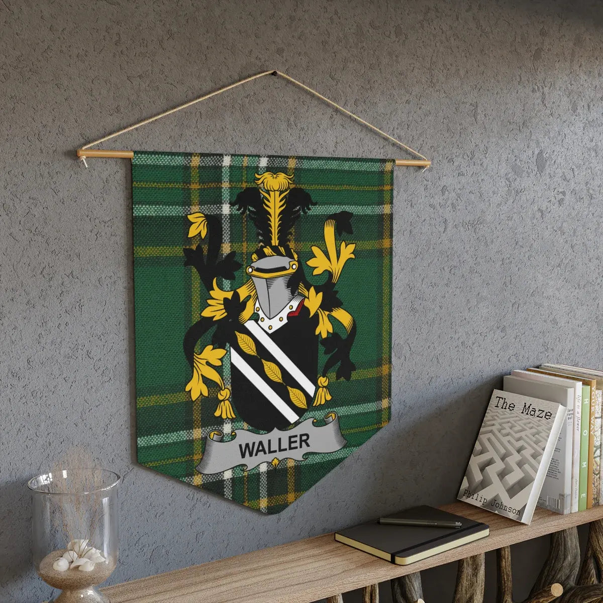 Family Crest Wall Banner for Home Decor product