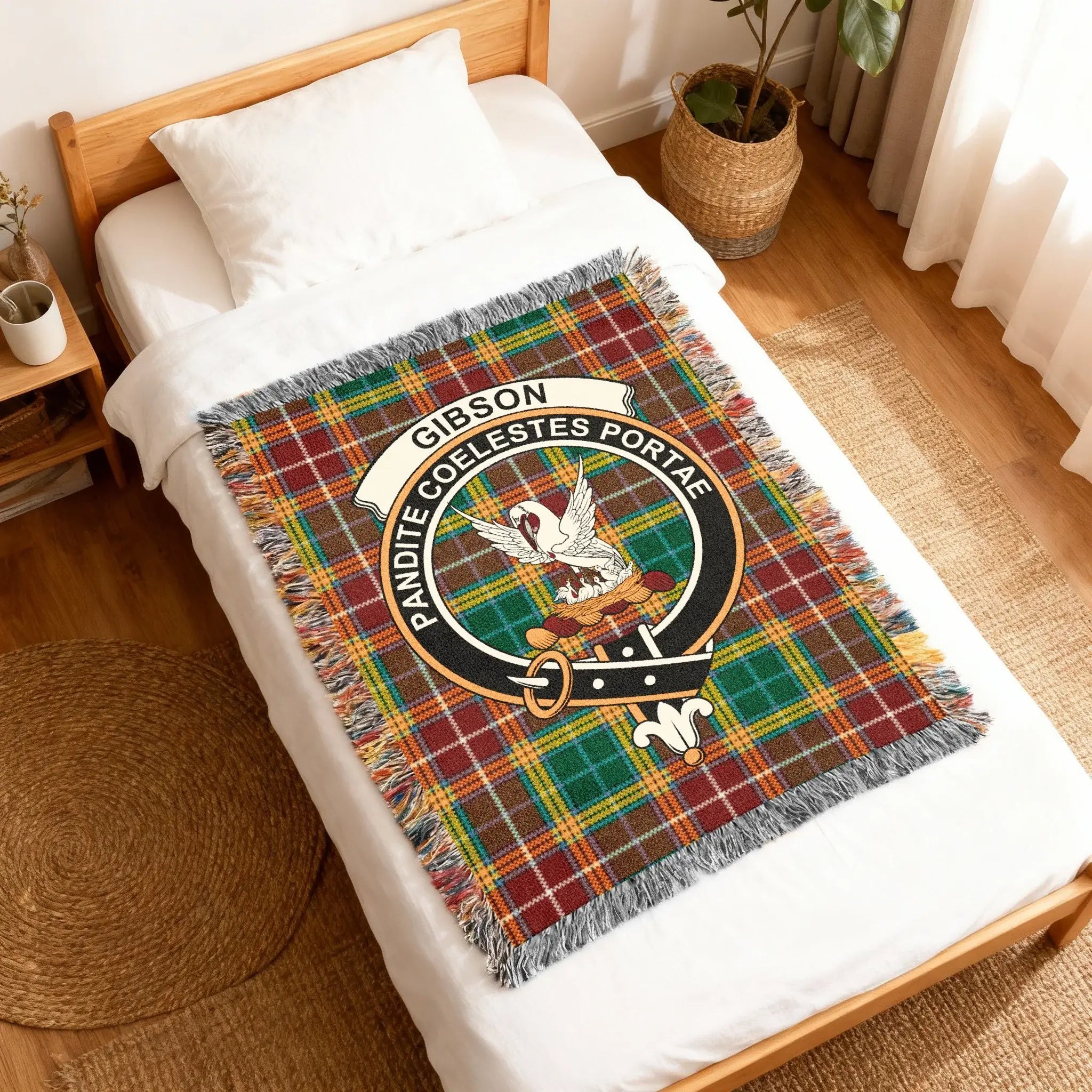Gibson Pandite Coelestes Portae Plaid Blanket