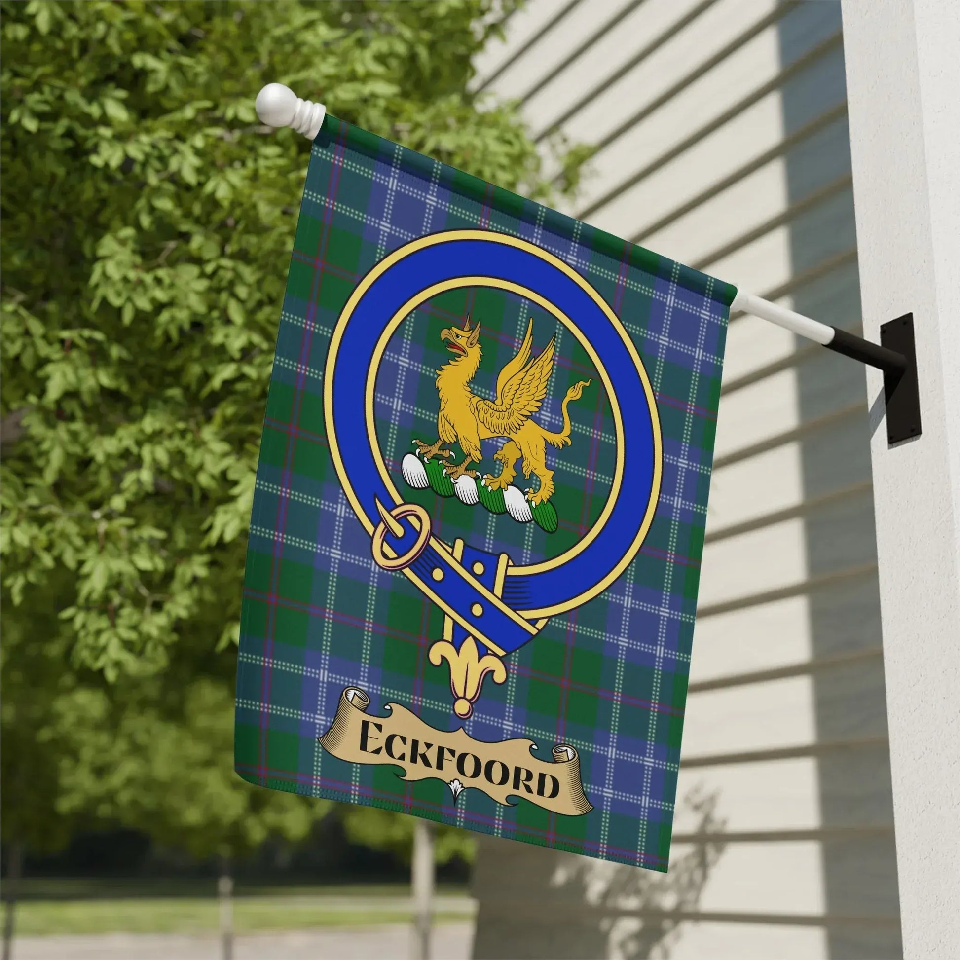 Eckfoord Crest Banner Dragon Emblem Clan Pride product