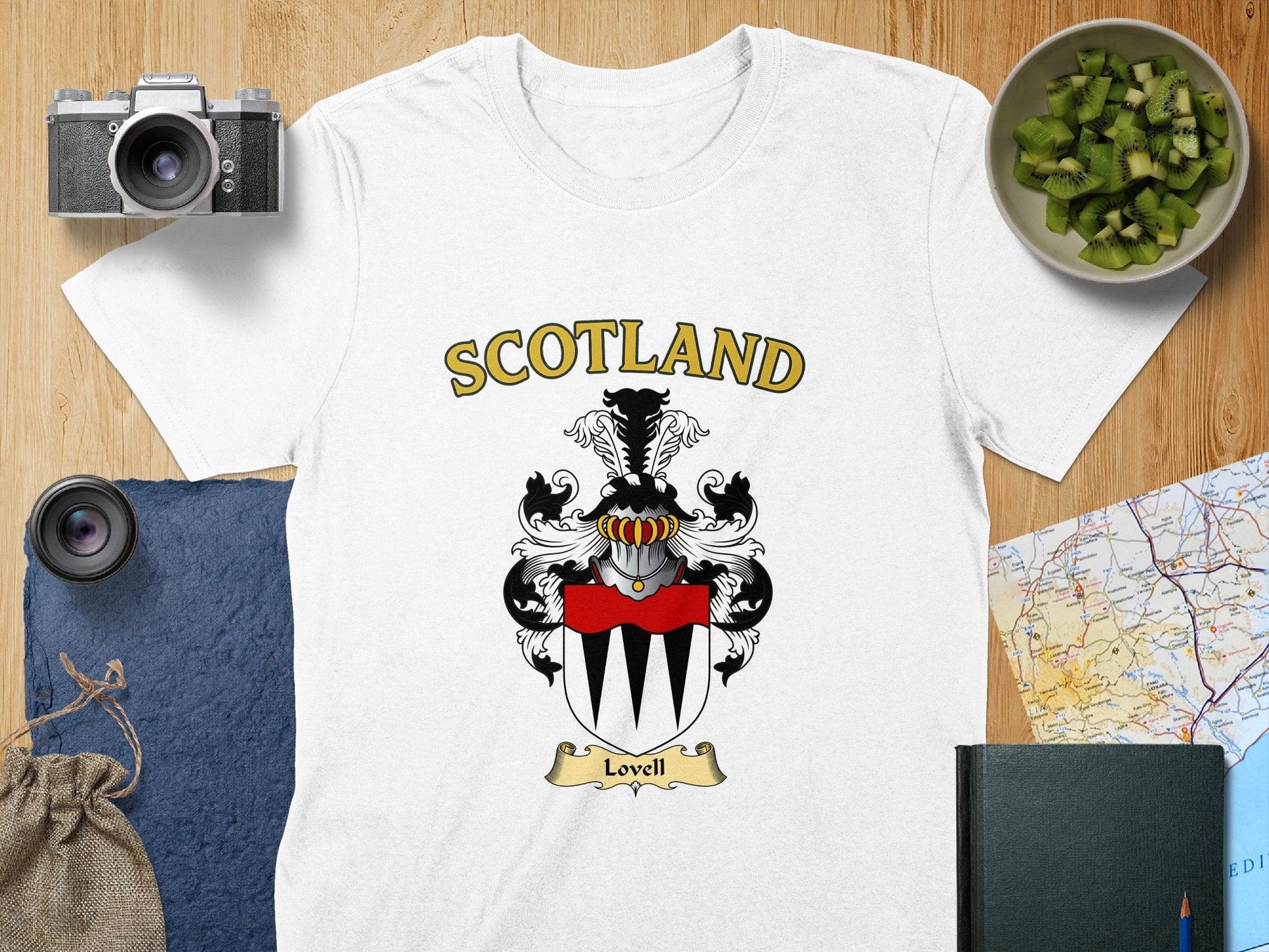 Scotland Lovell Coat of Arms Graphic Tee product type