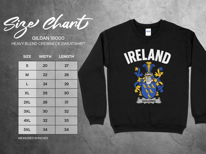 Ireland Golding Crest Heavy Blend Crewneck Sweatshirt product