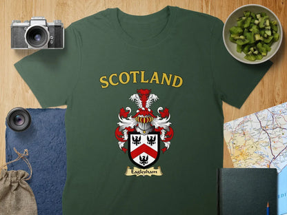 Scotland Eaglesham Crest Graphic Tee shirt product type