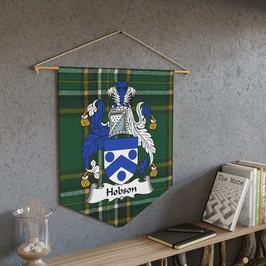 Hobson Family Crest Wall Hanging Art Decor product