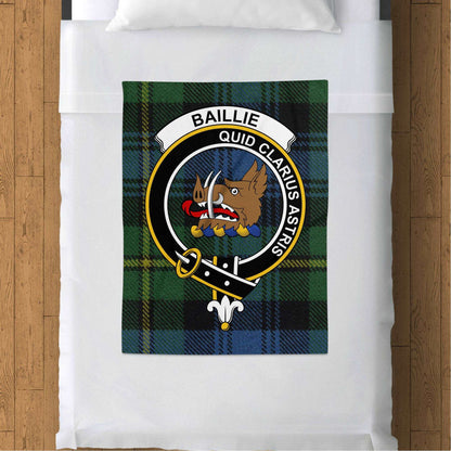 Baillie Crest Quid Clarius Astris Tartan Throw Blanket