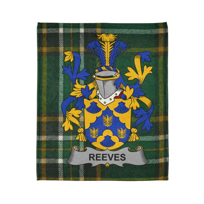 Family Crest Reeves Tartan Plaid Blanket product