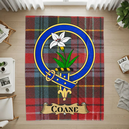 Scottish Tartan Design Coane Personalized Rug product type
