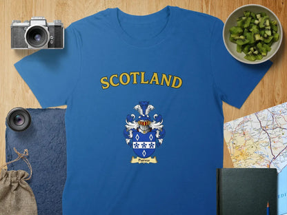 Scotland Crest Blue Graphic Tee product