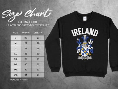 Ireland Smith Crest Heavy Blend Crewneck Sweatshirt product