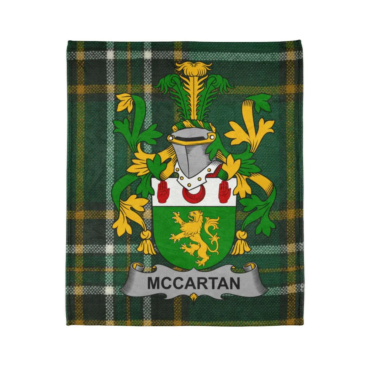 McCartan Family Plaid Tartan Blanket product