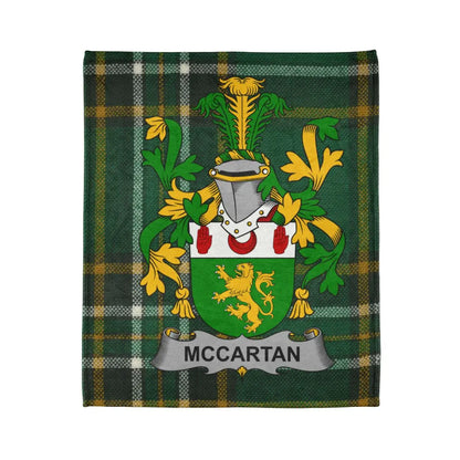McCartan Family Plaid Tartan Blanket product