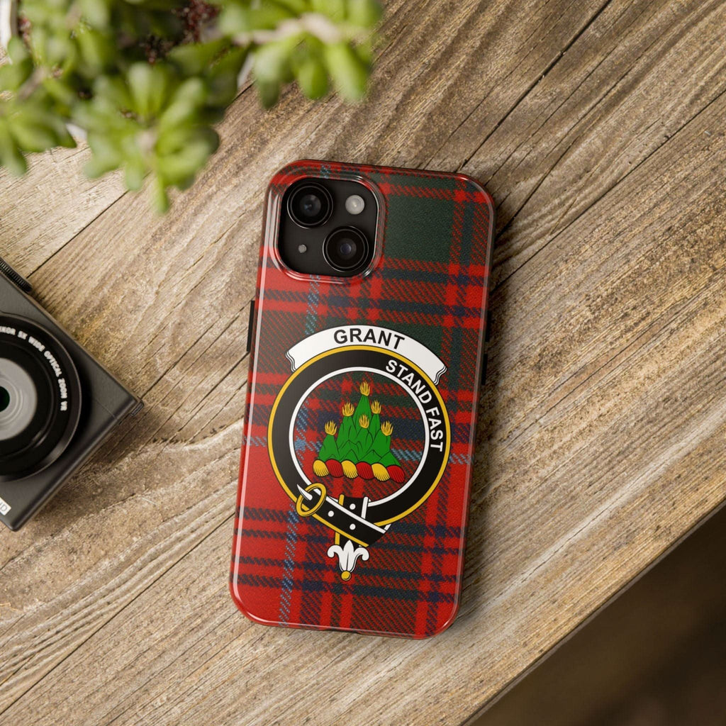 Grant Clan Scottish Tartan Cell Phone Case - Celtic Ancestry Gifts